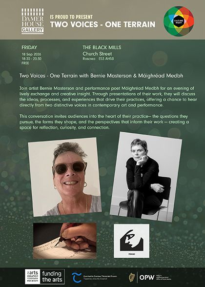A5 Two Voices One Terrain Flyer larger for print copy (1)